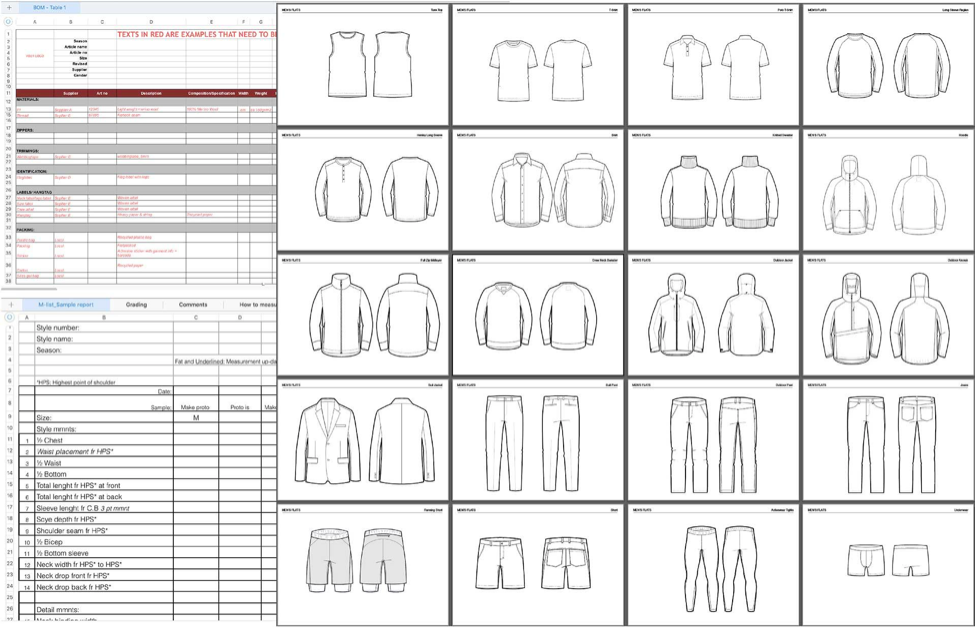 Excel techpacks